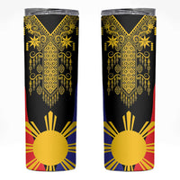 Afro Pinoy Blackapino Half Black Filipino Skinny Tumbler