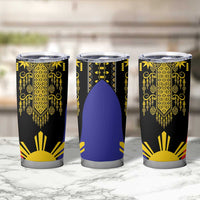 Afro Pinoy Blackapino Half Black Filipino Tumbler Cup