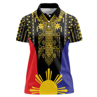 Afro Pinoy Blackapino Half Black Filipino Women Polo Shirt