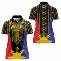Afro Pinoy Blackapino Half Black Filipino Women Polo Shirt
