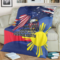 Personalized American Grown With Filipino Roots Blanket