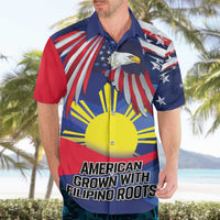 Personalized American Grown With Filipino Roots Hawaiian Shirt