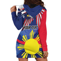 Personalized American Grown With Filipino Roots Hoodie Dress