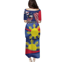 Personalized American Grown With Filipino Roots Puletasi