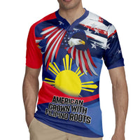 Personalized American Grown With Filipino Roots Rugby Jersey