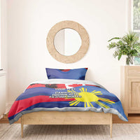 Personalized Canadian Grown With Filipino Roots Bedding Set