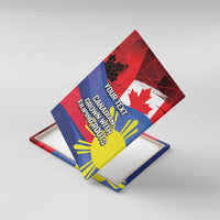 Personalized Canadian Grown With Filipino Roots Canvas Wall Art