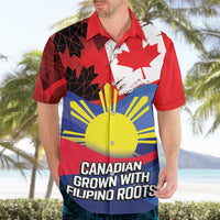 Personalized Canadian Grown With Filipino Roots Hawaiian Shirt
