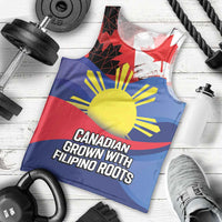 Personalized Canadian Grown With Filipino Roots Men Tank Top