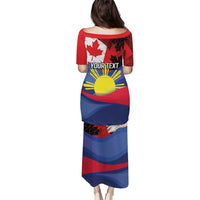 Personalized Canadian Grown With Filipino Roots Puletasi