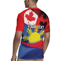 Personalized Canadian Grown With Filipino Roots Rugby Jersey