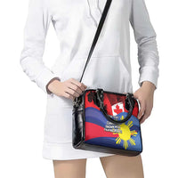 Personalized Canadian Grown With Filipino Roots Shoulder Handbag