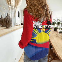 Personalized Canadian Grown With Filipino Roots Women Casual Shirt