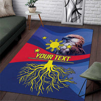 Personalized Filipino Roots Philippines Heritage Area Rug