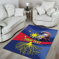 Personalized Filipino Roots Philippines Heritage Area Rug