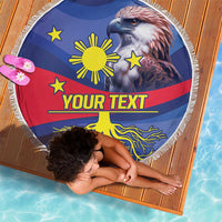 Personalized Filipino Roots Philippines Heritage Beach Blanket