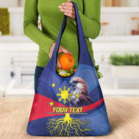 Personalized Filipino Roots Philippines Heritage Grocery Bag