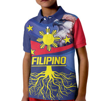 Personalized Filipino Roots Philippines Heritage Kid Polo Shirt