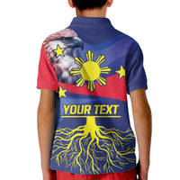 Personalized Filipino Roots Philippines Heritage Kid Polo Shirt