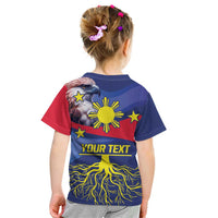 Personalized Filipino Roots Philippines Heritage Kid T Shirt