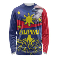Personalized Filipino Roots Philippines Heritage Long Sleeve Shirt