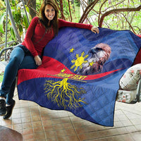 Personalized Filipino Roots Philippines Heritage Quilt