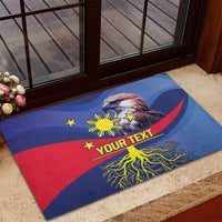 Personalized Filipino Roots Philippines Heritage Rubber Doormat