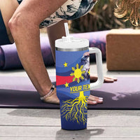 Personalized Filipino Roots Philippines Heritage Tumbler With Handle