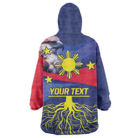 Personalized Filipino Roots Philippines Heritage Wearable Blanket Hoodie