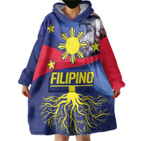 Personalized Filipino Roots Philippines Heritage Wearable Blanket Hoodie