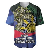 Personalized Irish Grown With Filipino Roots Baseball Jersey