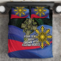 Personalized Irish Grown With Filipino Roots Bedding Set