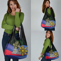 Personalized Irish Grown With Filipino Roots Grocery Bag