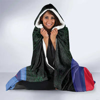 Personalized Irish Grown With Filipino Roots Hooded Blanket