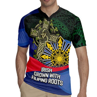 Personalized Irish Grown With Filipino Roots Rugby Jersey