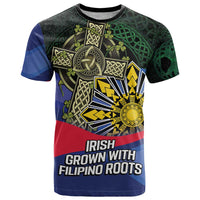 Personalized Irish Grown With Filipino Roots T Shirt