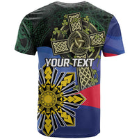 Personalized Irish Grown With Filipino Roots T Shirt