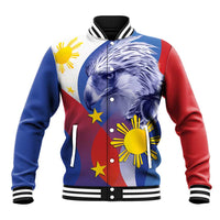 Personalized Philippines Eagle Week Baseball Jacket Filipino Eagle with Flag Motif