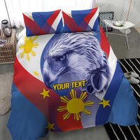 Personalized Philippines Eagle Week Bedding Set Filipino Eagle with Flag Motif