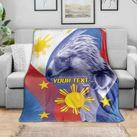 Personalized Philippines Eagle Week Blanket Filipino Eagle with Flag Motif