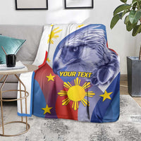 Personalized Philippines Eagle Week Blanket Filipino Eagle with Flag Motif