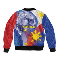 Personalized Philippines Eagle Week Bomber Jacket Filipino Eagle with Flag Motif