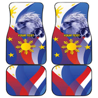 Personalized Philippines Eagle Week Car Mats Filipino Eagle with Flag Motif