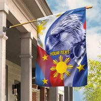 Personalized Philippines Eagle Week Garden Flag Filipino Eagle with Flag Motif