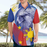 Personalized Philippines Eagle Week Hawaiian Shirt Filipino Eagle with Flag Motif
