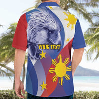 Personalized Philippines Eagle Week Hawaiian Shirt Filipino Eagle with Flag Motif