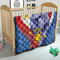 Personalized Philippines Eagle Week Quilt Filipino Eagle with Flag Motif