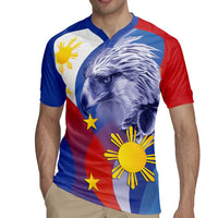 Personalized Philippines Eagle Week Rugby Jersey Filipino Eagle with Flag Motif