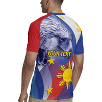 Personalized Philippines Eagle Week Rugby Jersey Filipino Eagle with Flag Motif