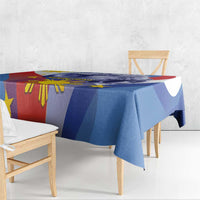 Personalized Philippines Eagle Week Tablecloth Filipino Eagle with Flag Motif